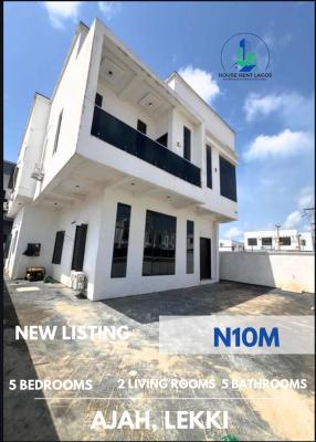 Premium 5 Bedroom Detached Duplex with Bq, General Paint Estate, Ajah, Lagos, Detached Duplex for Rent