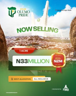 Land with Government Allocation, Abeokuta South, Ogun, Commercial Land for Sale