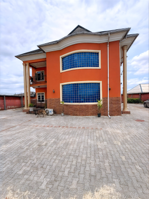 Executive 6 Bedroom Duplex on 2 Plots in a Gated Estate, Eliozu, Port Harcourt, Rivers, Detached Duplex for Sale