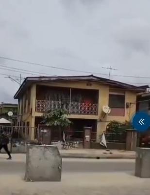 4flats of 3bedroom  with Another Bungalow at D Back.  Over 600sqm, Ketu, Lagos, Block of Flats for Sale