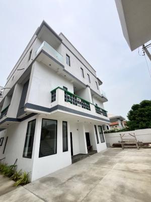 Newly  Built 4 Bedroom Semidetached House with Bq , Balconies Etc, Estate in Admilralty Road Lekki Phase1, Lekki Phase 1, Lekki, Lagos, Semi-detached Duplex for Sale