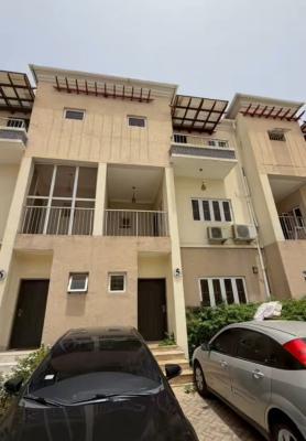 Smart 4 Bedrooms Terrace Duplex with a Bq Attached  in Guzape, Guzape District, Abuja, Terraced Duplex for Sale