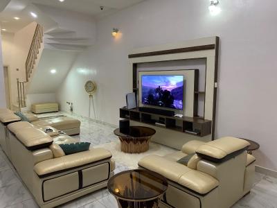 Luxuriously Furnished One Bedroom Apartment, Chevron, Lekki, Lagos, Mini Flat (room and Parlour) for Rent