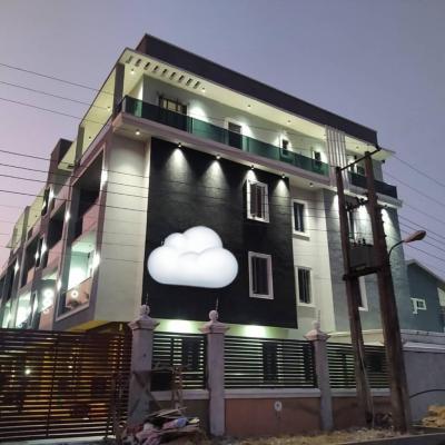 Fully Servuce 4 Bedroom Terrace in a Serene Environment with a Room Bq, Lekki Phase 1, Lekki, Lagos, Terraced Duplex for Rent