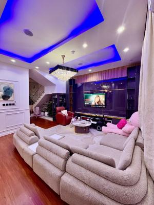 Massive Fully Furnished 4 Bedroom Duplex with Bq and Gatehouse, Royal Pine Estate, Orchid Road Near Lekki 2nd Toll Gate, Lekki, Lagos, Semi-detached Duplex for Sale