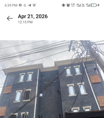 Standard 2 Bedroom Upstairs  All Room Ensuite, Personal Prepaid Metre, Alagomeji, Yaba, Lagos, Flat / Apartment for Rent