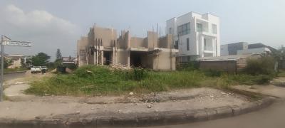 a 906sqm Land with an Uncompleted Structure on a Corner Piece, Pinnock Beach Estate, Osapa, Lekki, Lagos, Land for Sale