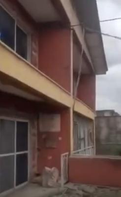 881.51 Square Meters Okota.   6 Bedroom Fully  Detached House.  Along, Ago Palace, Isolo, Lagos, House for Sale