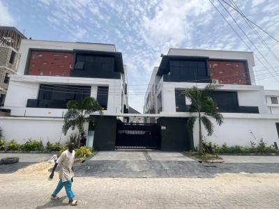 Newly Built 4 Bedrooms Terrace  Duplex with Bq/ Swimming, Lekki Phase 1, Lekki, Lagos, Terraced Duplex for Sale