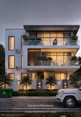 Luxury 6 Bedroom Detached Houses, Guzape, Guzape District, Abuja, Detached Duplex for Sale