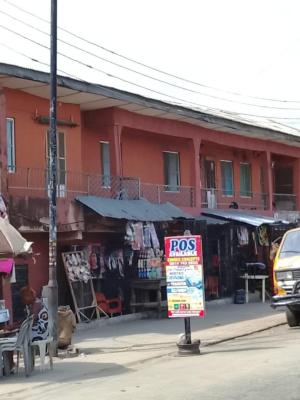 Full Plot of Land Consist of 8 Numbers of Shops, 2 Units of  Upstairs,, Odunsi Road, Bariga, Shomolu, Lagos, Block of Flats for Sale