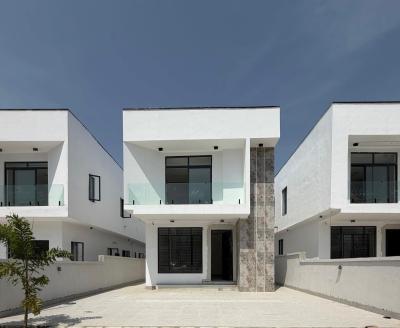 Contemporary 4 Bedroom Detached Duplex with Swimming Pool and Bq, Chevron, Lekki, Lagos, Detached Duplex for Sale