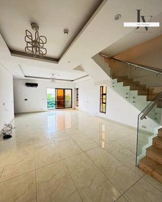 Luxury Double-volumed City-view 4-bedroom Maisonette Duplex, Banana Island, Ikoyi, Lagos, Flat / Apartment for Rent