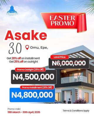 Own This Property at The Promo Price, Epe, Lagos, Residential Land for Sale