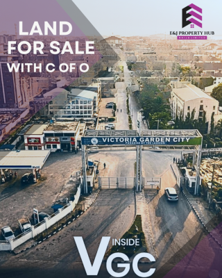 Buy and Build Dry Land with C of O, Inside Vgc Estate Lekki Lagos, Vgc, Lekki, Lagos, Residential Land for Sale