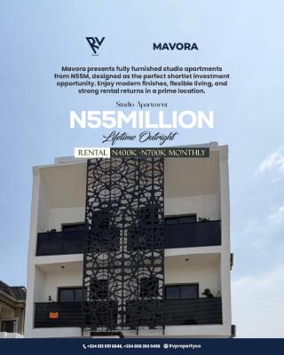 Mavora Presents Fully Furnished Studio Apartments, Beautifully Designed Home in a Secured Area, Akoka, Yaba, Lagos, Block of Flats for Sale