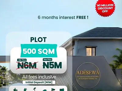 Plots of Land in a Gated Estate with C of O — Adesewa Estate, Moniya, Ibadan, Oyo