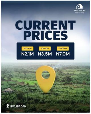 Plots of Land in a Secure Buy-and-build Estate, The Pearl Residence, Ido, Oyo, Residential Land for Sale