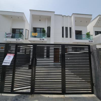 Beautiful 4 Bedroom Terrace Duplex Within a Serene Environment, Ikota, Lekki, Lagos, House for Rent