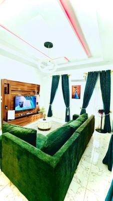 Luxury Fully Furnished 2 Bedroom Apartment in an Estate with Solar, Ogunfayo, Ibeju Lekki, Lagos, House for Rent