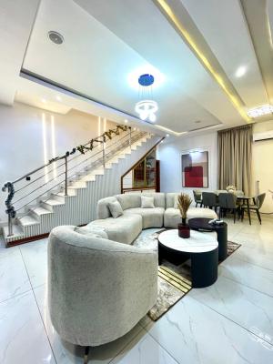 Luxury 4 Bedroom Duplex in a Self Compound with Ps5 and Snooker, Ikate, Lekki, Lagos, Detached Duplex Short Let