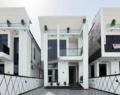 Contemporary 5 Bedroom Detached Duplex with Swimming Pool and Bq, Chevron, Lekki, Lagos, Detached Duplex for Sale
