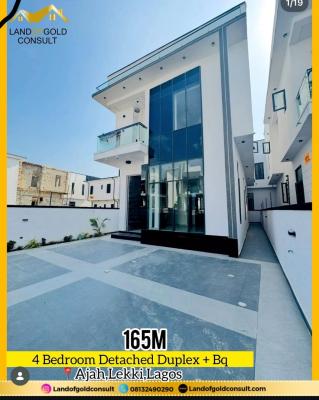 Luxury 4bedroom Detached Duplex +bq, Inside a Gated and Secured Estate in Ajah Lekki  Lagos, Lekki, Lagos, Detached Duplex for Sale