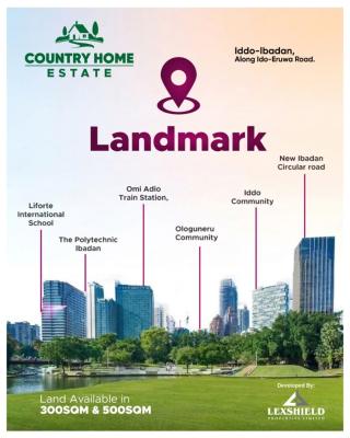 Affordable Prime Land in a Premium Location, Country Home Estate Iddo Along Ido Eruwa Road, Ibadan, Oyo, Residential Land for Sale