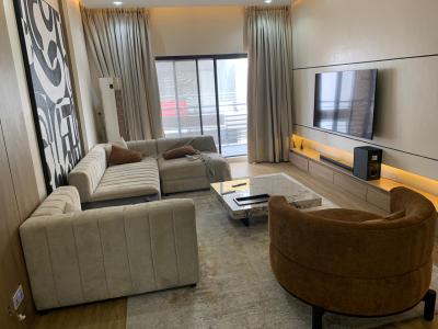 Luxury Furniture 2bedroom with 24 Hours Light, Serviced Estate, Ikate Elegushi, Lekki, Lagos, Flat / Apartment for Rent