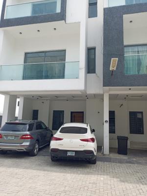 Luxury 4bedroom Terrace with Bq Serviced Large Parlour, Orchid Road Before Roundabout, Lekki Expressway, Lekki, Lagos, Terraced Duplex for Rent