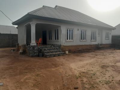 3 Masters Bedrooms Bungalow with Pop Ceiling 120ft By 80ft Land, Aruogba Community, Off Airport Road, Gra, Benin, Oredo, Edo, Terraced Bungalow for Sale