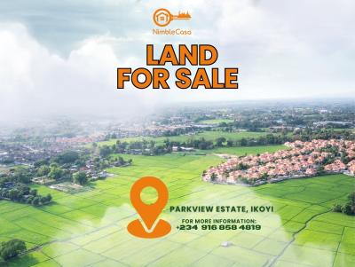 Prime  Land, Jubril Aminu Street, Parkview, Ikoyi, Lagos, Land for Sale