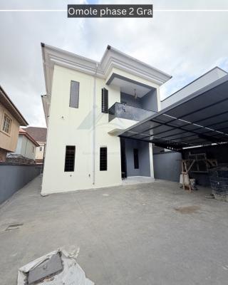 Newly Built 5 Bedroom Fully Detached Duplex with a Room Bq, Omole Phase 2, Ikeja, Lagos, Detached Duplex for Sale