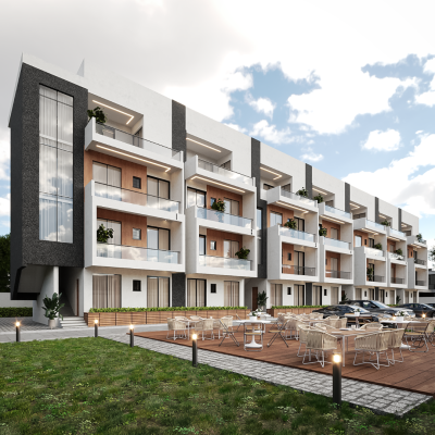 3 Bedrooms Coastal View Maisonette Residence, Ologolo, Lekki, Lagos, House for Sale