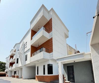 Overly 4 Bedroom Semi Detached Duplex with Swimming Pool and Bq, Osapa London, Osapa, Lekki, Lagos, Semi-detached Duplex for Sale