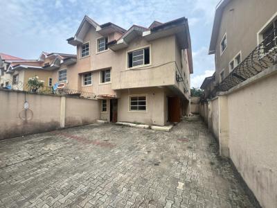 Well Maintained 2units of 3bedroom Mansionette with a Room Bq, in a Se, Shonibare Estate, Maryland, Lagos, Terraced Duplex for Sale