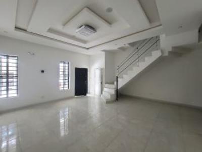 Service 4 Bedroom Terrace Duplex, Lekki Palm City, Estate, Ajah, Lagos, Terraced Duplex for Rent