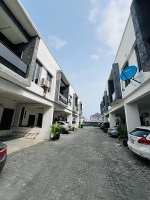 4 Bedroom Terrace Duplex in a Fully Serviced Estate, Orchid Road, Off Chevron, Igbo Efon, Lekki, Lagos, Terraced Duplex for Sale