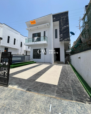5 Bedroom Detached Duplex with Bq, Ikota, Lekki, Lagos, Detached Duplex for Sale