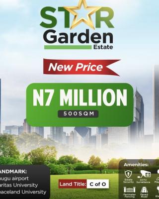 100% Dry Land with Instant Allocation, Star Garden Located 30mins Drive to Enugu International Airport Emene, Emene, Enugu, Enugu, Residential Land for Sale