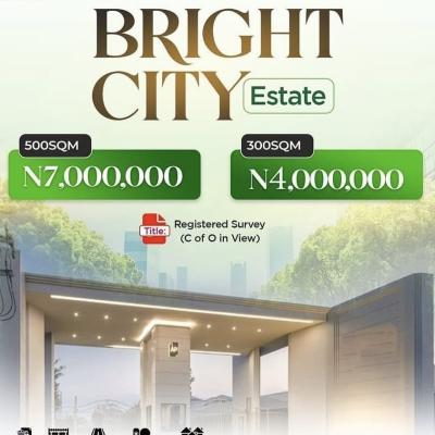 Developed Dry Land for Buy and Build, Bright Estate Located 30mins Drive From Epe Tollgate Roundabout, Epe, Lagos, Mixed-use Land for Sale
