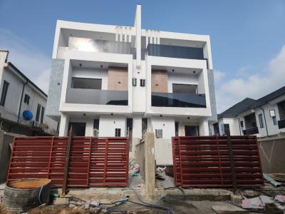 4 Bedrooms Semi-detached House with Bq, Off Orchid Road, Lekki, Lagos, Semi-detached Duplex for Sale