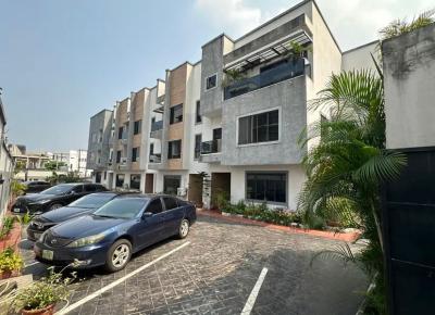 Furnished 4-bedroom Terrace with 1 Bq, Ikoyi, Ikoyi, Lagos, Terraced Duplex for Rent