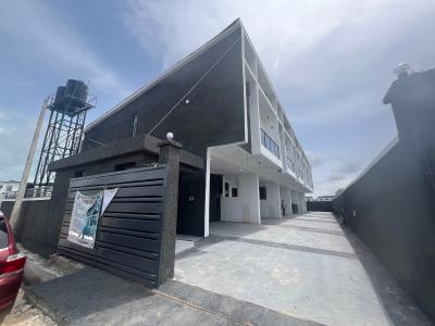 Premium 3 Bedroom Duplex with Bq and Inverter, General Paint Bus Stop By Lagos Business School Ajah, Ajah, Lagos, Terraced Duplex for Sale