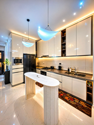Luxury 3 Bedroom Apartment with Bq ,24hrs Electricity, Elevator, Ikoyi, Lagos, Flat / Apartment for Rent