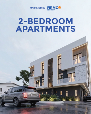 2 Bedroom Apartments with Excellent Solar Energy, (the Melon Apartments), Akowonjo, Alimosho, Lagos, Flat / Apartment for Sale