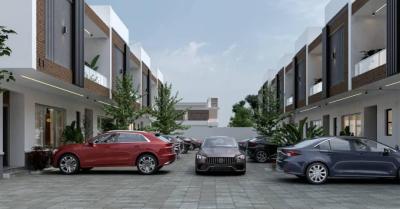 Contemporary 3 Bedroom Duplex with Bq, Ajayi Apata, Sangotedo, Ajah, Lagos, Semi-detached Duplex for Sale