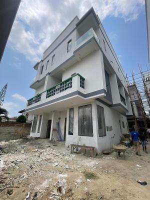 Exclusive 4 Bedroom Semi Detached Duplex with Bq, Top Quality Home in a Jacuzzi in a Flood Free Location, Lekki Phase 1, Lekki, Lagos, Semi-detached Duplex for Sale