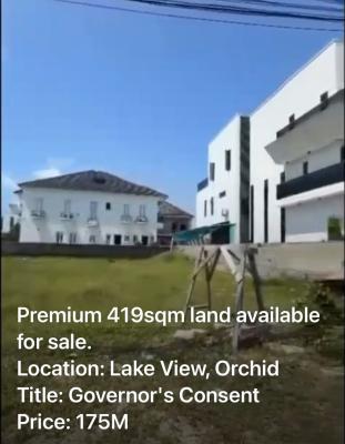 Premium 419sqm Land Available for Purchase Build &sell Secure Estates, Lake View Estate 🏡 Orchid Road Lekki, Lekki, Lagos, Residential Land for Sale