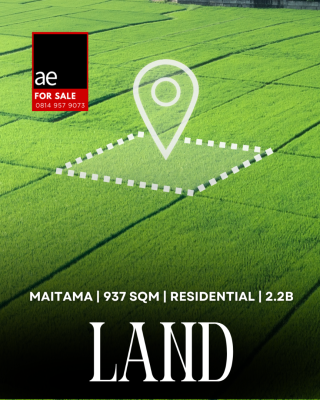 937sqm Residential Land - Maitama, Maitama District, Abuja, Residential Land for Sale